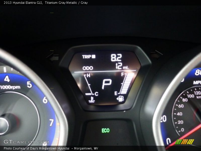 Titanium Gray Metallic / Gray 2013 Hyundai Elantra GLS