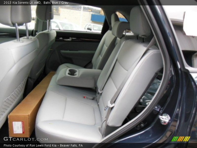Baltic Blue / Gray 2013 Kia Sorento LX AWD
