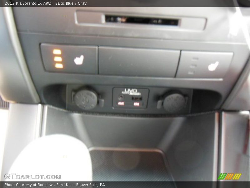 Baltic Blue / Gray 2013 Kia Sorento LX AWD