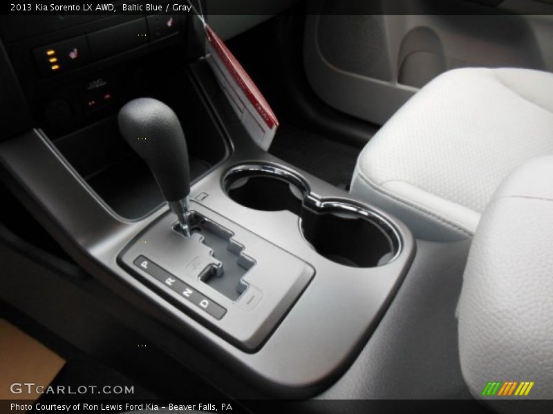 Baltic Blue / Gray 2013 Kia Sorento LX AWD