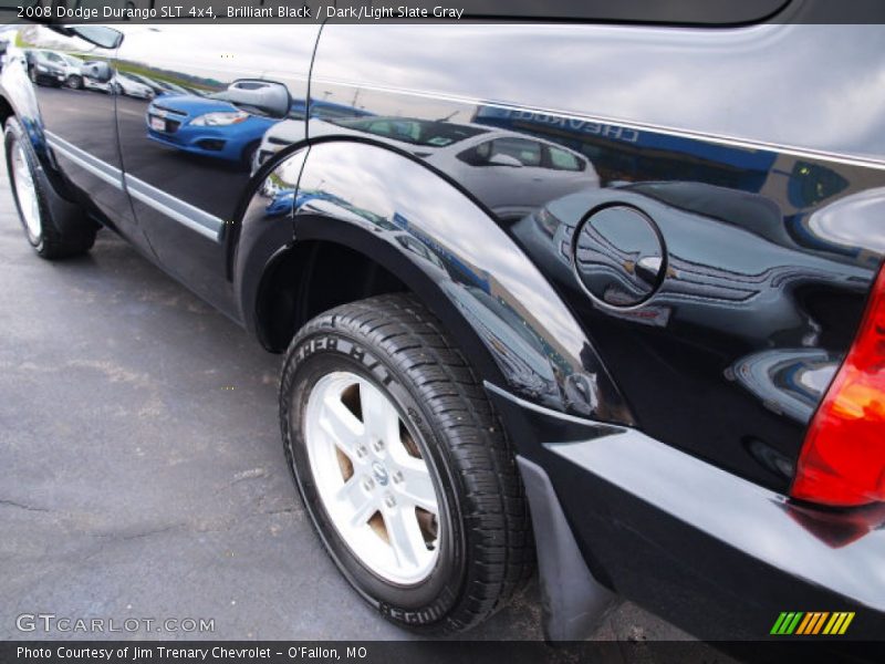 Brilliant Black / Dark/Light Slate Gray 2008 Dodge Durango SLT 4x4