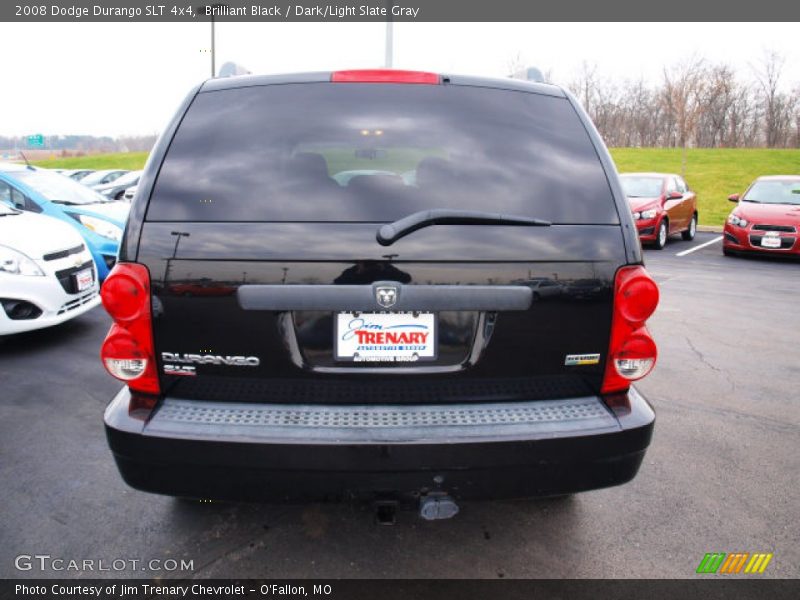Brilliant Black / Dark/Light Slate Gray 2008 Dodge Durango SLT 4x4
