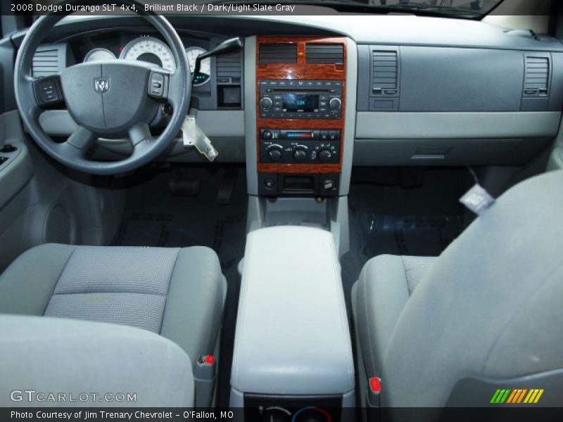 Brilliant Black / Dark/Light Slate Gray 2008 Dodge Durango SLT 4x4