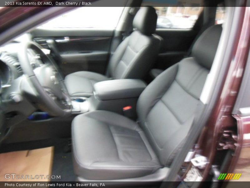 Dark Cherry / Black 2013 Kia Sorento EX AWD