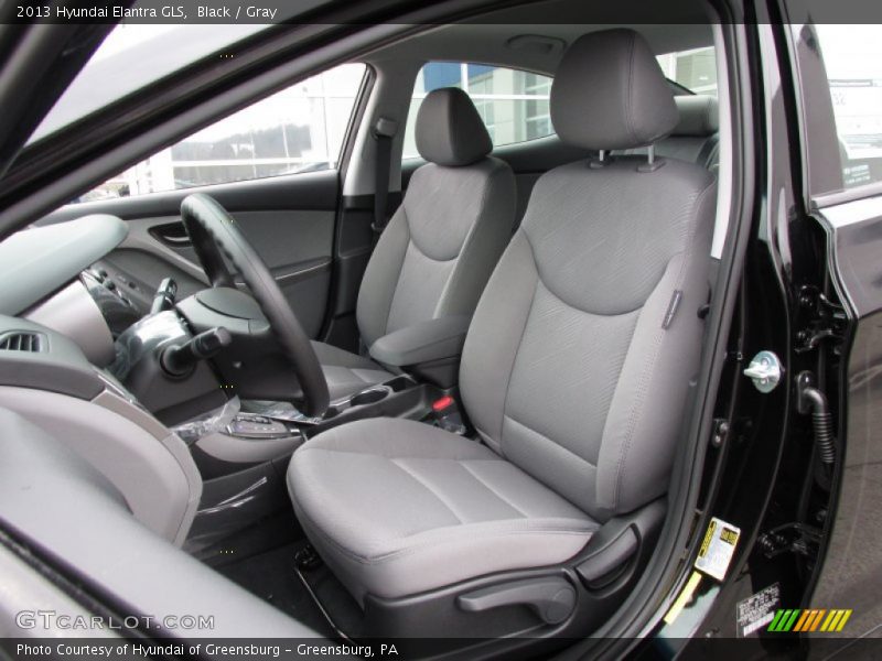 Black / Gray 2013 Hyundai Elantra GLS