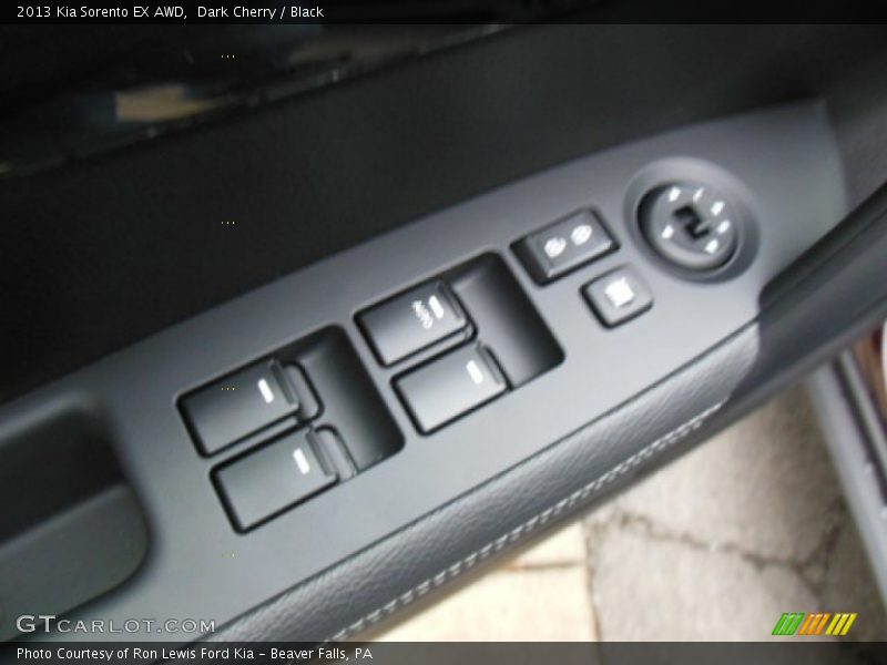 Dark Cherry / Black 2013 Kia Sorento EX AWD