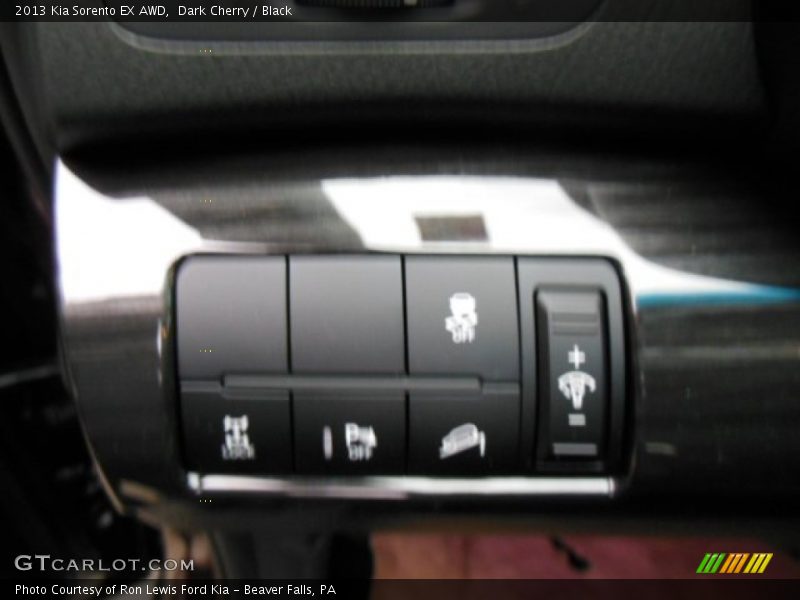 Dark Cherry / Black 2013 Kia Sorento EX AWD