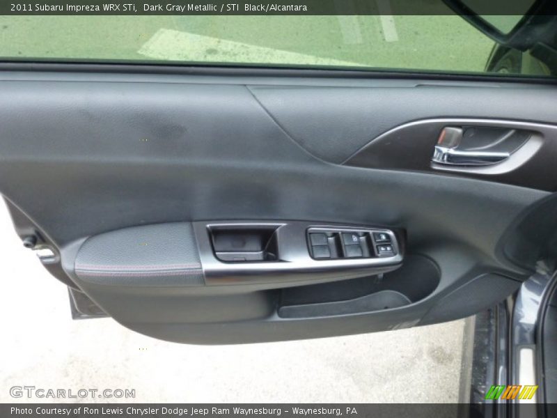Dark Gray Metallic / STI  Black/Alcantara 2011 Subaru Impreza WRX STi