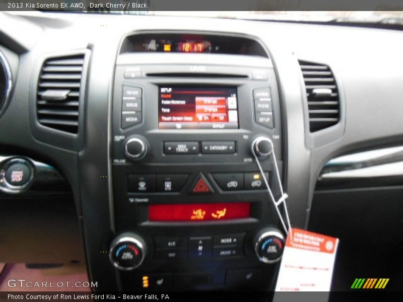 Dark Cherry / Black 2013 Kia Sorento EX AWD