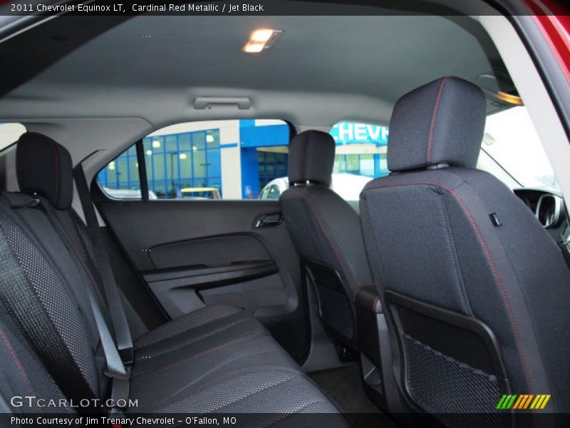 Cardinal Red Metallic / Jet Black 2011 Chevrolet Equinox LT