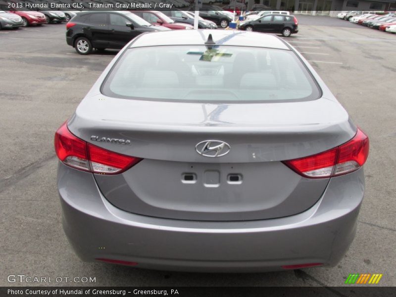 Titanium Gray Metallic / Gray 2013 Hyundai Elantra GLS