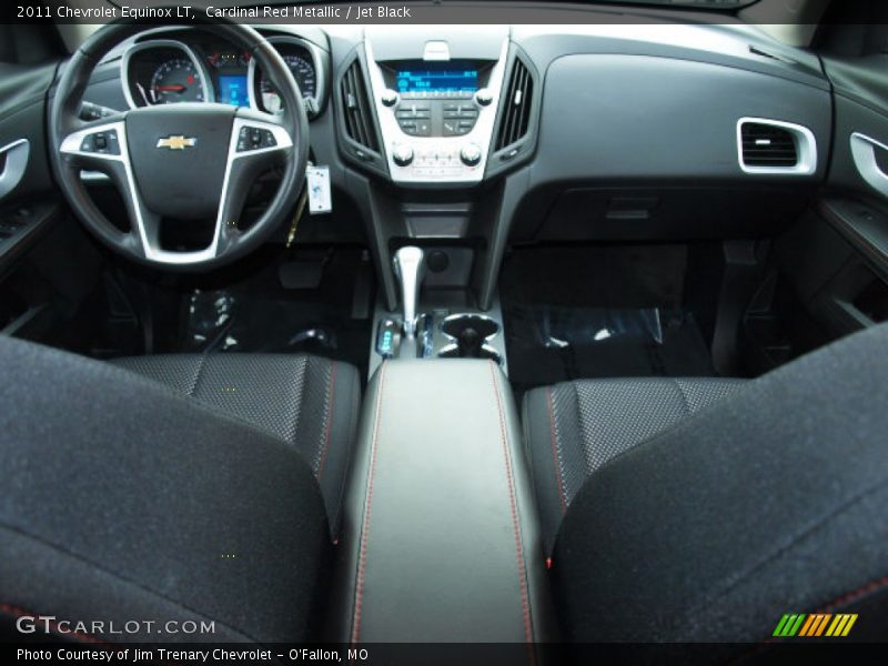 Cardinal Red Metallic / Jet Black 2011 Chevrolet Equinox LT