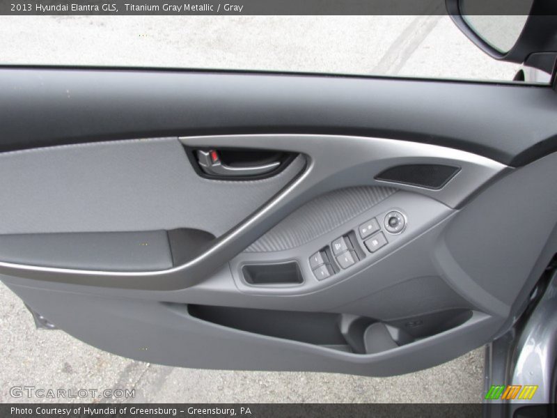 Titanium Gray Metallic / Gray 2013 Hyundai Elantra GLS