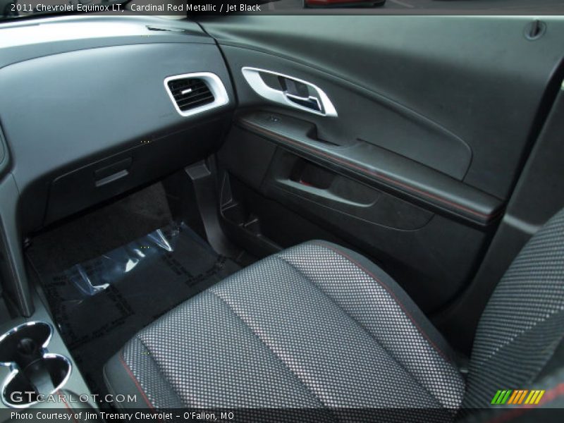 Cardinal Red Metallic / Jet Black 2011 Chevrolet Equinox LT