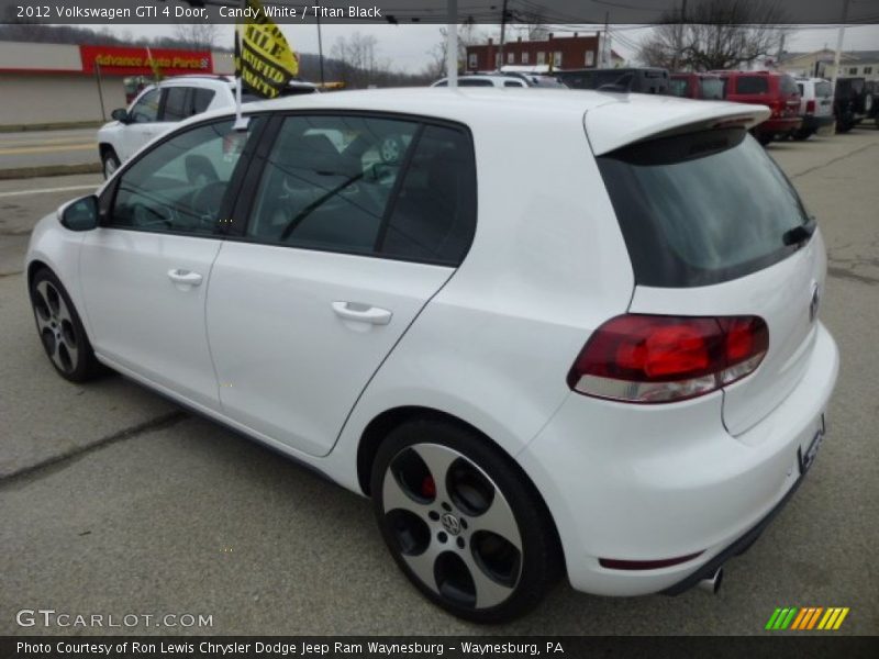 Candy White / Titan Black 2012 Volkswagen GTI 4 Door
