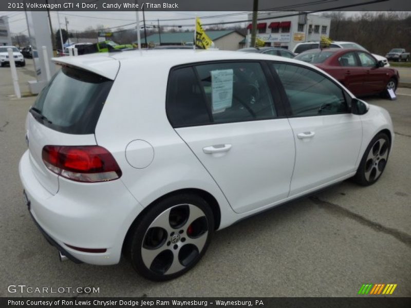 Candy White / Titan Black 2012 Volkswagen GTI 4 Door