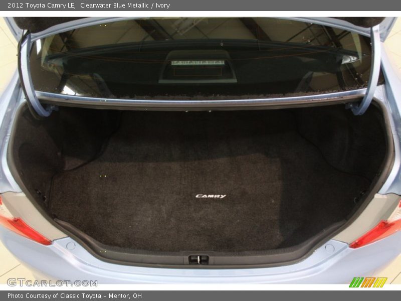 Clearwater Blue Metallic / Ivory 2012 Toyota Camry LE
