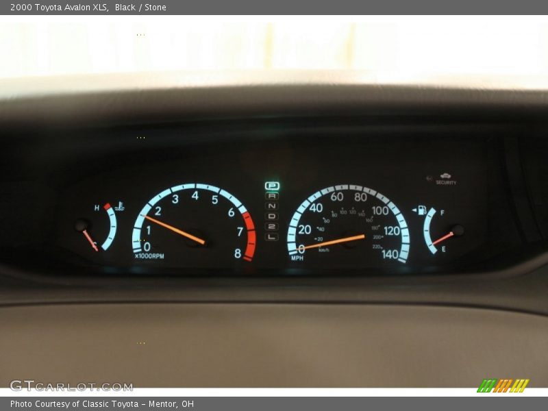 Black / Stone 2000 Toyota Avalon XLS