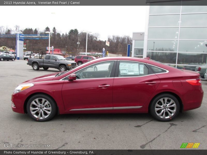 Venetian Red Pearl / Camel 2013 Hyundai Azera