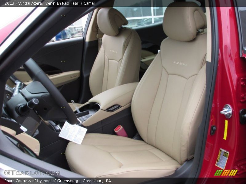 Venetian Red Pearl / Camel 2013 Hyundai Azera