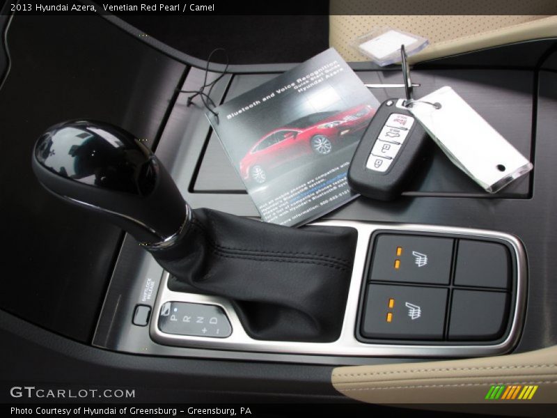 Venetian Red Pearl / Camel 2013 Hyundai Azera