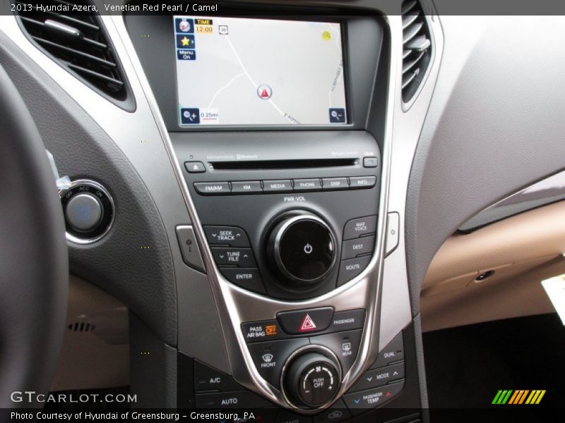 Venetian Red Pearl / Camel 2013 Hyundai Azera