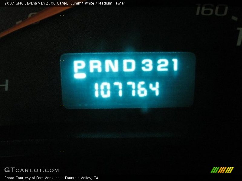 Summit White / Medium Pewter 2007 GMC Savana Van 2500 Cargo