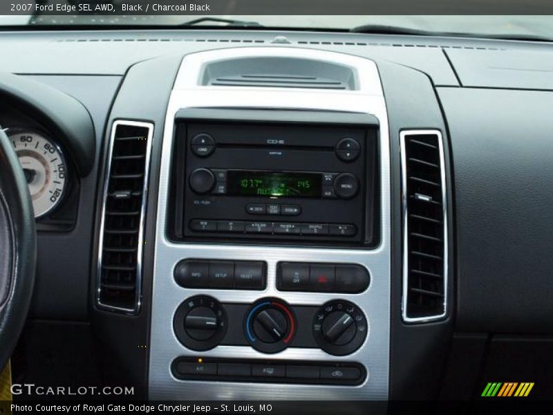 Black / Charcoal Black 2007 Ford Edge SEL AWD