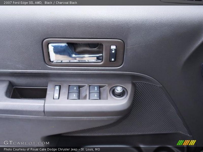 Black / Charcoal Black 2007 Ford Edge SEL AWD