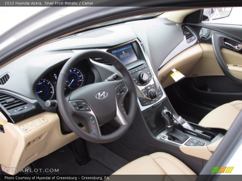 Dashboard of 2013 Azera 