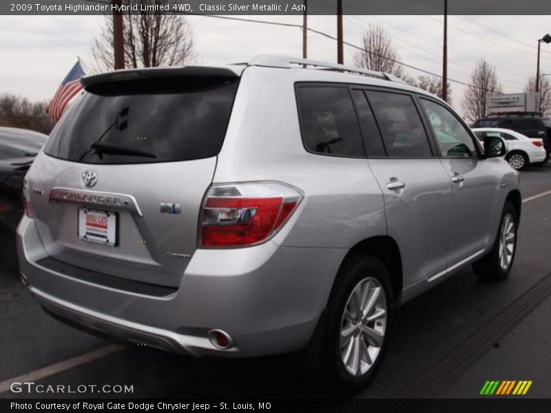 Classic Silver Metallic / Ash 2009 Toyota Highlander Hybrid Limited 4WD