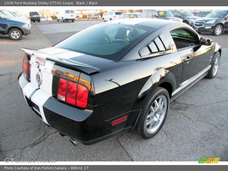 Black / Black 2008 Ford Mustang Shelby GT500 Coupe