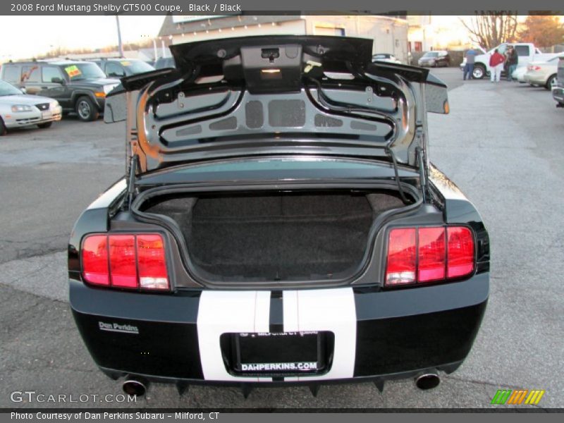Black / Black 2008 Ford Mustang Shelby GT500 Coupe