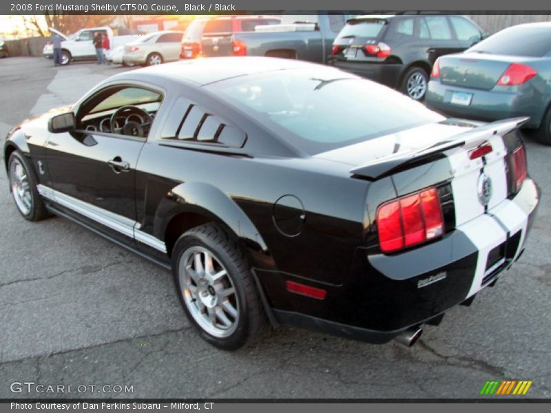 Black / Black 2008 Ford Mustang Shelby GT500 Coupe