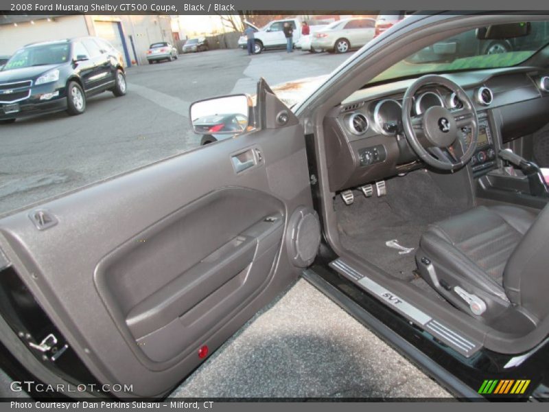 Black / Black 2008 Ford Mustang Shelby GT500 Coupe