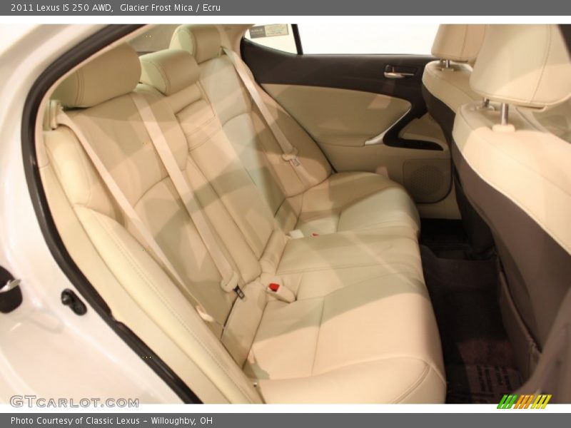Glacier Frost Mica / Ecru 2011 Lexus IS 250 AWD