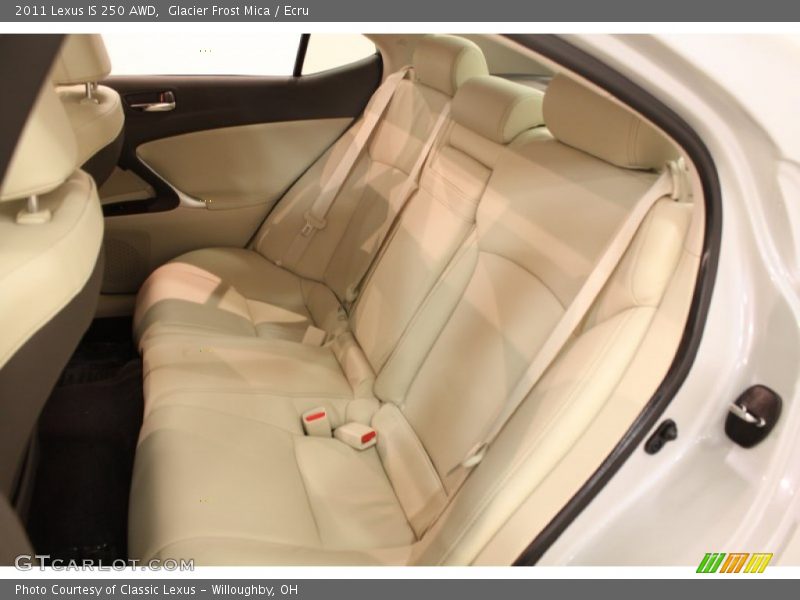 Glacier Frost Mica / Ecru 2011 Lexus IS 250 AWD