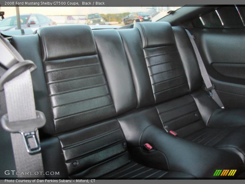 Black / Black 2008 Ford Mustang Shelby GT500 Coupe