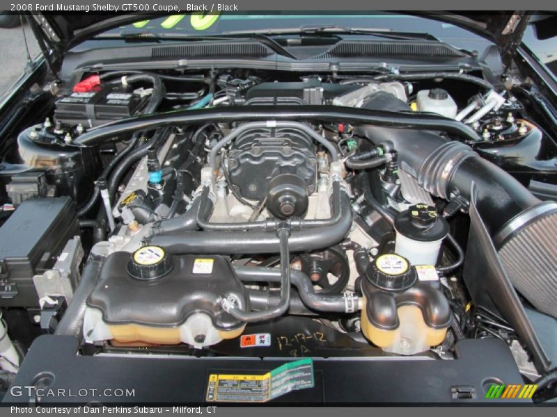 Black / Black 2008 Ford Mustang Shelby GT500 Coupe