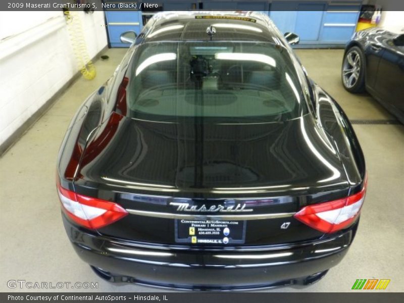 Nero (Black) / Nero 2009 Maserati GranTurismo S
