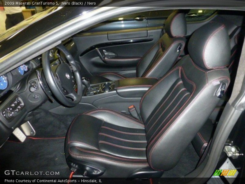Front Seat of 2009 GranTurismo S
