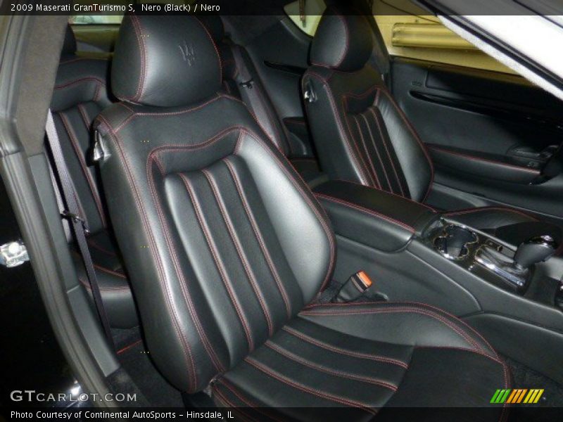 Nero (Black) / Nero 2009 Maserati GranTurismo S