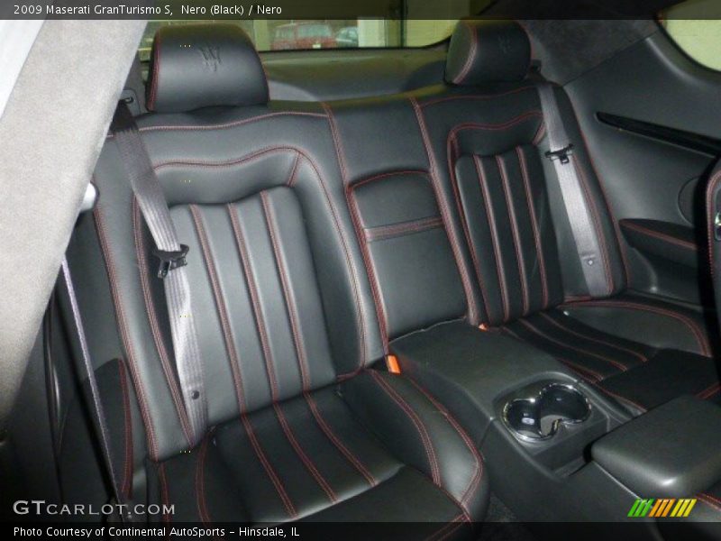 Rear Seat of 2009 GranTurismo S