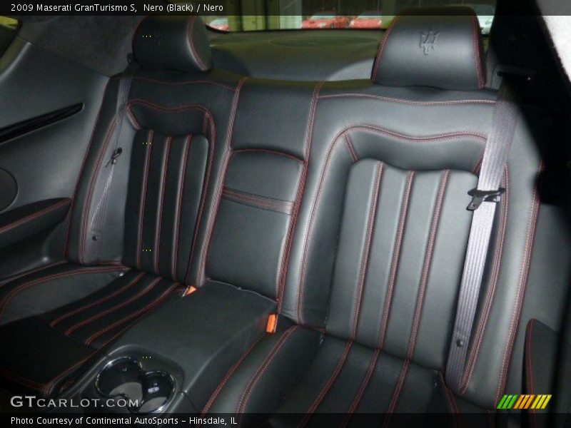 Rear Seat of 2009 GranTurismo S