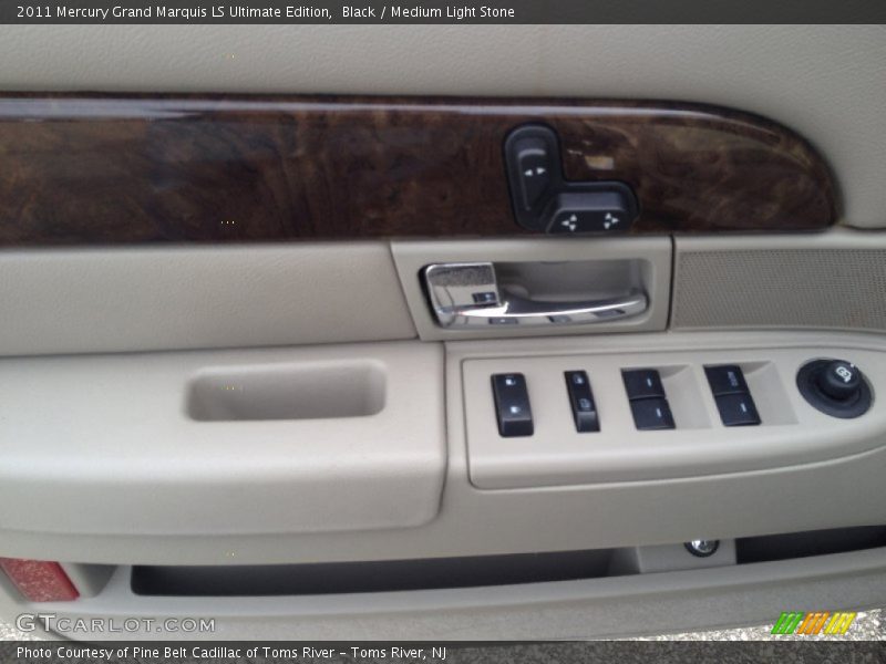 Black / Medium Light Stone 2011 Mercury Grand Marquis LS Ultimate Edition