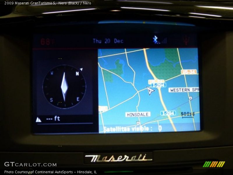 Navigation of 2009 GranTurismo S