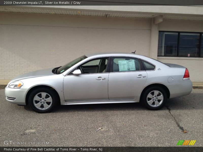 Silver Ice Metallic / Gray 2009 Chevrolet Impala LT