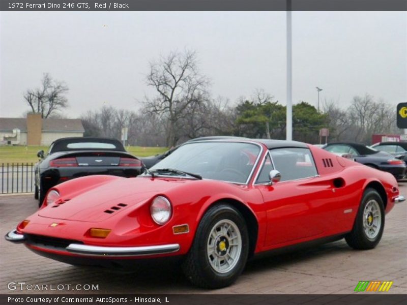 Front 3/4 View of 1972 Dino 246 GTS