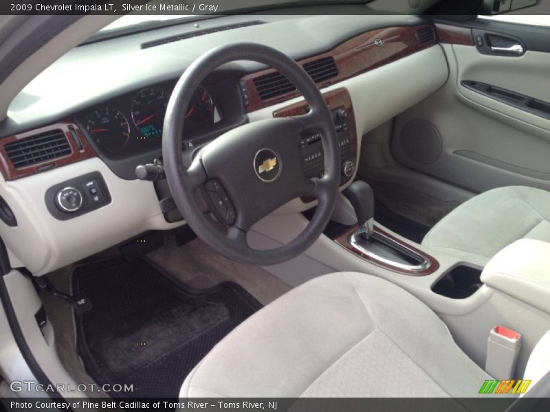 Silver Ice Metallic / Gray 2009 Chevrolet Impala LT