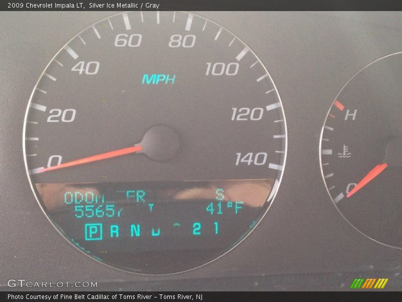 Silver Ice Metallic / Gray 2009 Chevrolet Impala LT